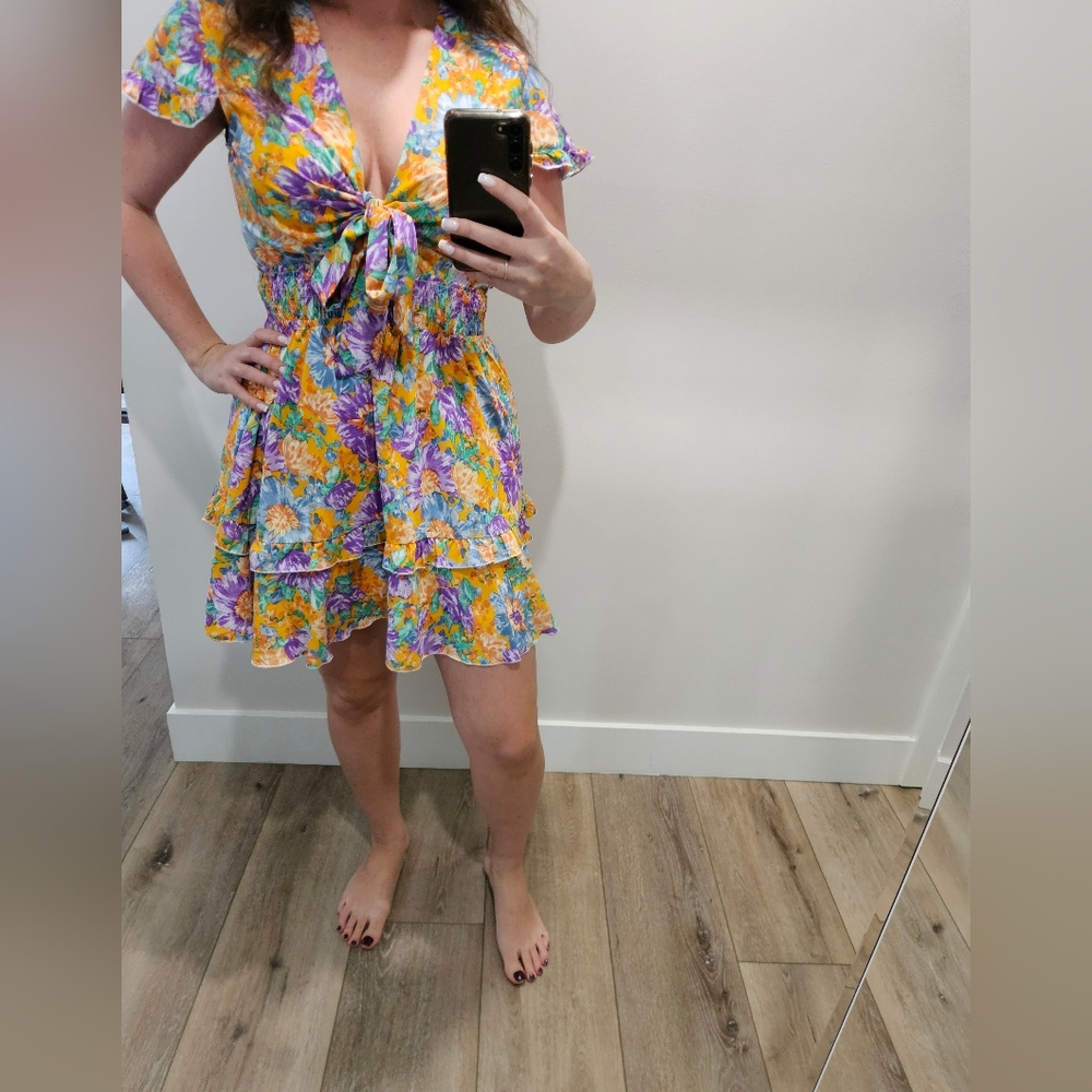 Floral Multicolor Dress